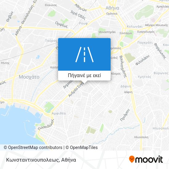 Κωνσταντινουπολεως χάρτης