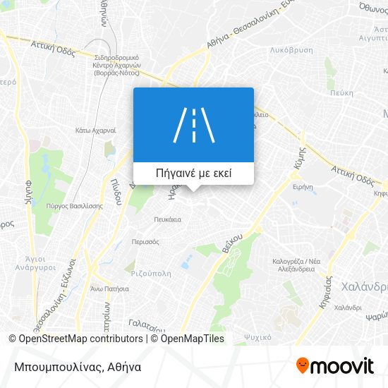 Μπουμπουλίνας χάρτης