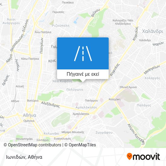 Ιωνιδών χάρτης