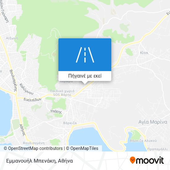 Εμμανουήλ Μπενάκη χάρτης