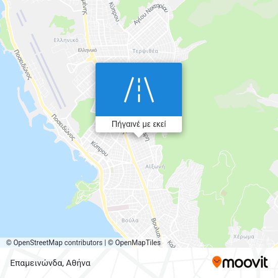 Επαμεινώνδα χάρτης