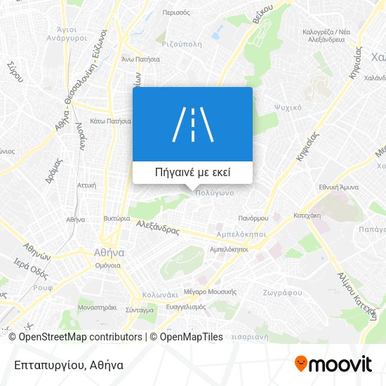 Επταπυργίου χάρτης