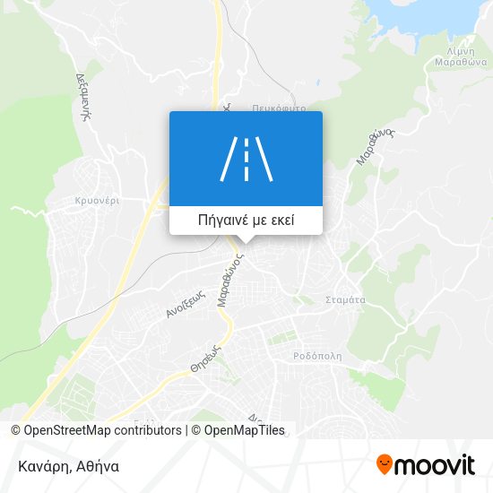 Κανάρη χάρτης