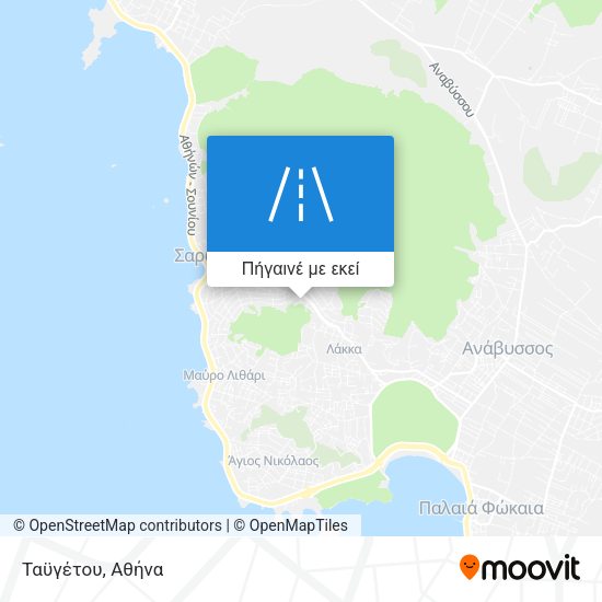 Ταϋγέτου χάρτης