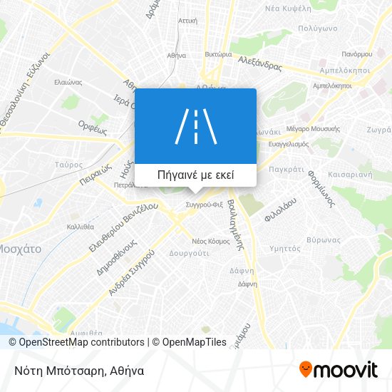 Νότη Μπότσαρη χάρτης