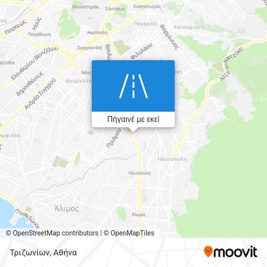 Τριζωνίων χάρτης
