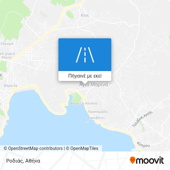 Ροδιάς χάρτης