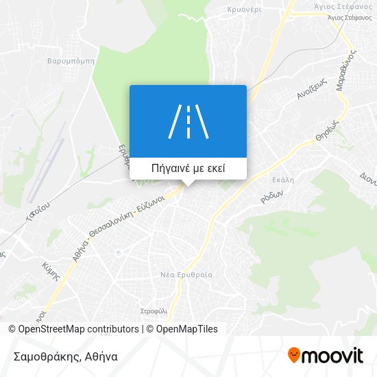 Σαμοθράκης χάρτης