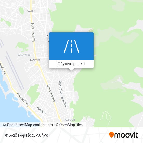 Φιλαδελφείας χάρτης
