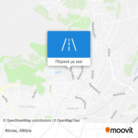Φλύας χάρτης