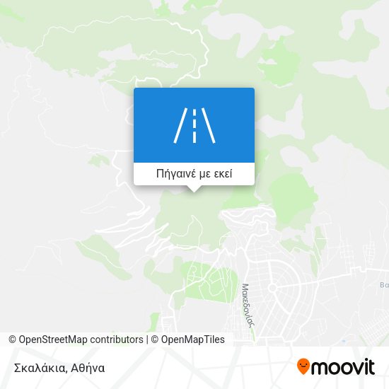 Σκαλάκια χάρτης