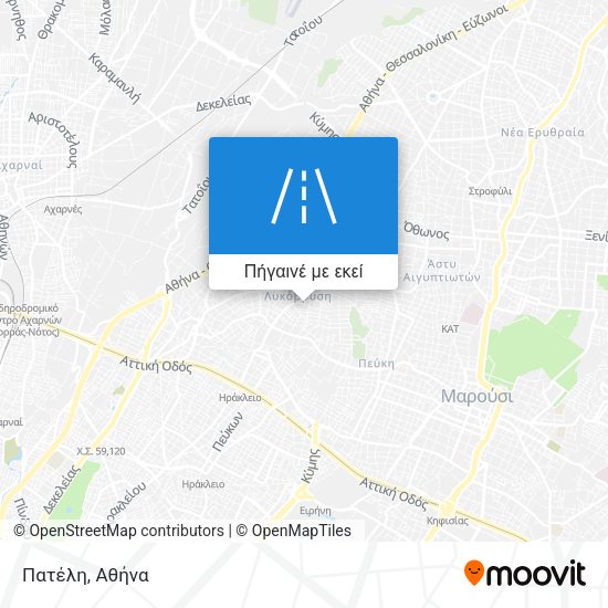 Πατέλη χάρτης