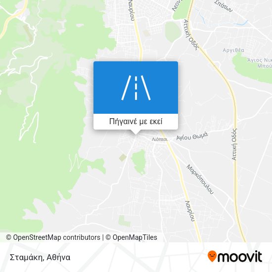 Σταμάκη χάρτης