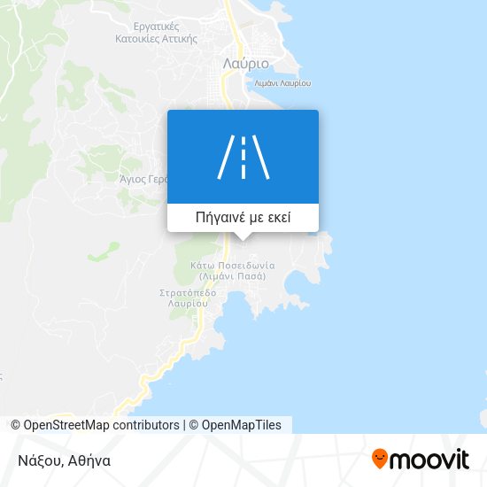 Νάξου χάρτης