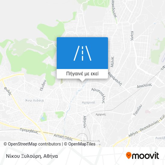 Νίκου Ξυλούρη χάρτης
