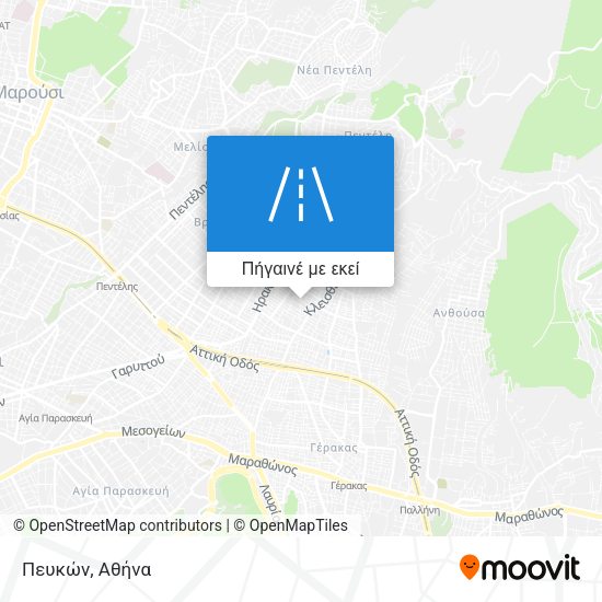 Πευκών χάρτης