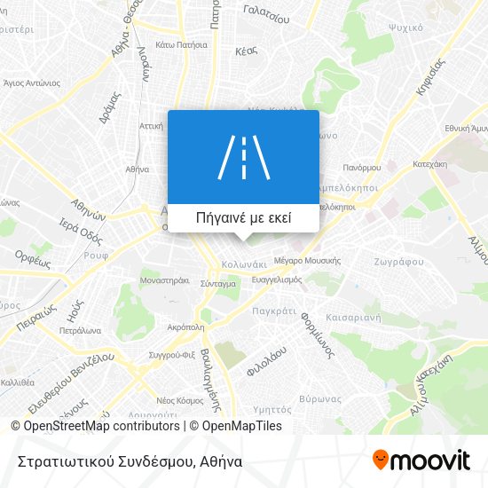 Στρατιωτικού Συνδέσμου χάρτης