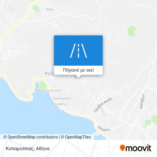 Κυπαρισσιας χάρτης