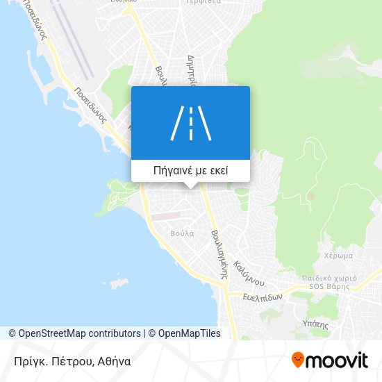 Πρίγκ. Πέτρου χάρτης