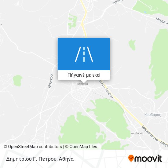Δημητριου Γ. Πετρου χάρτης