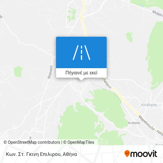 Κων. Στ. Γκινη Επιλιρου χάρτης