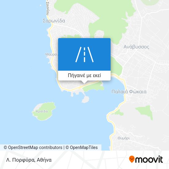Λ. Πορφύρα χάρτης
