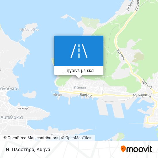 Ν. Πλαστηρα χάρτης