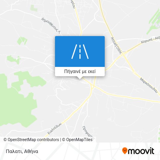 Παλατι χάρτης