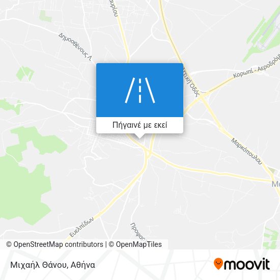 Μιχαήλ Θάνου χάρτης