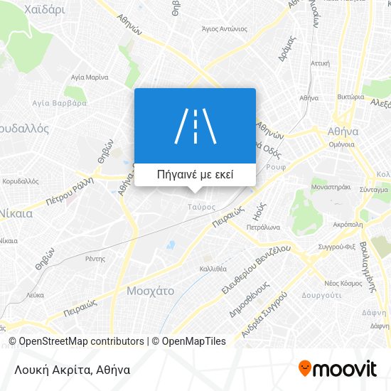 Λουκή Ακρίτα χάρτης
