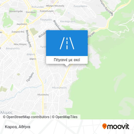 Καρεα χάρτης
