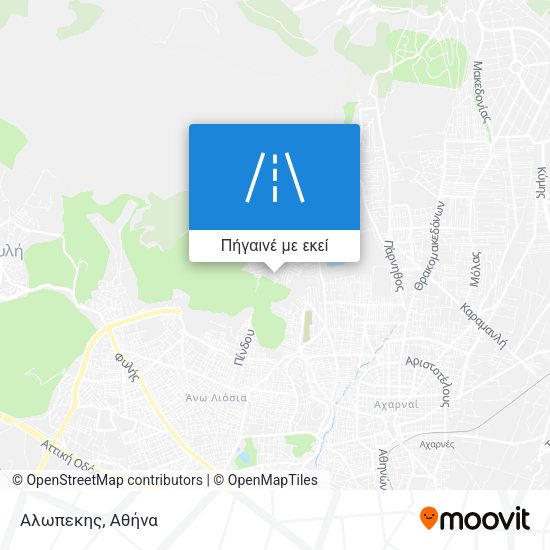 Αλωπεκης χάρτης