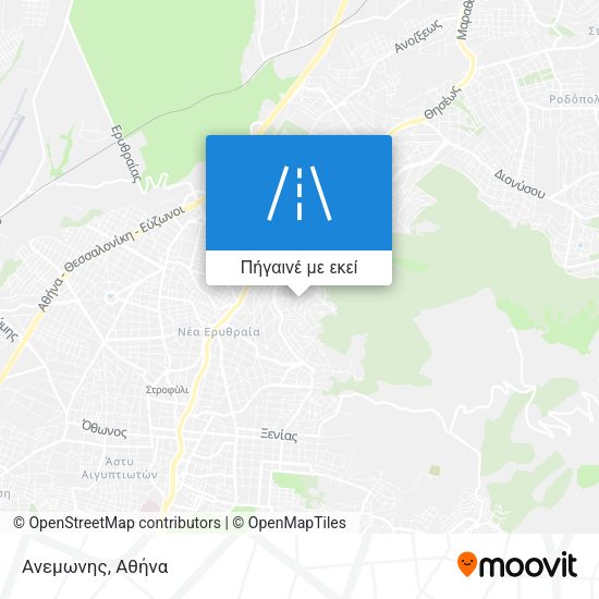 Ανεμωνης χάρτης