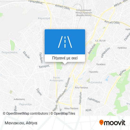 Μανιακιου χάρτης