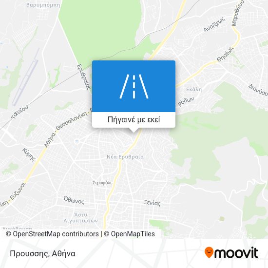 Προυσσης χάρτης