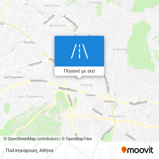 Παλληκαριωη χάρτης