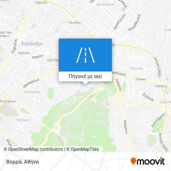 Βορρά χάρτης