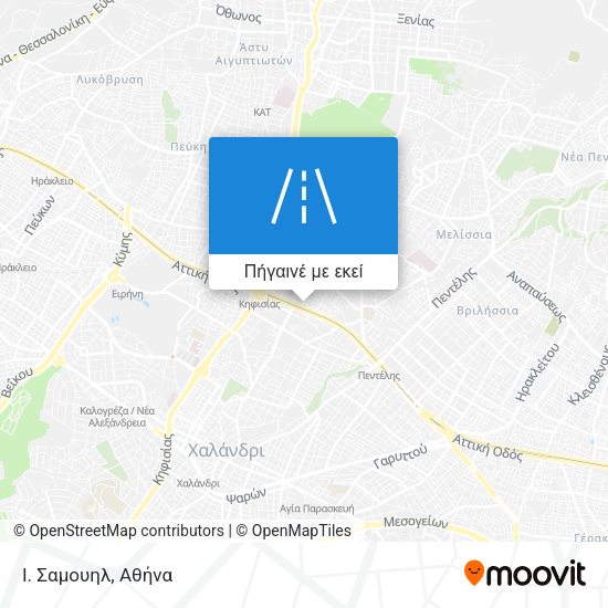 Ι. Σαμουηλ χάρτης