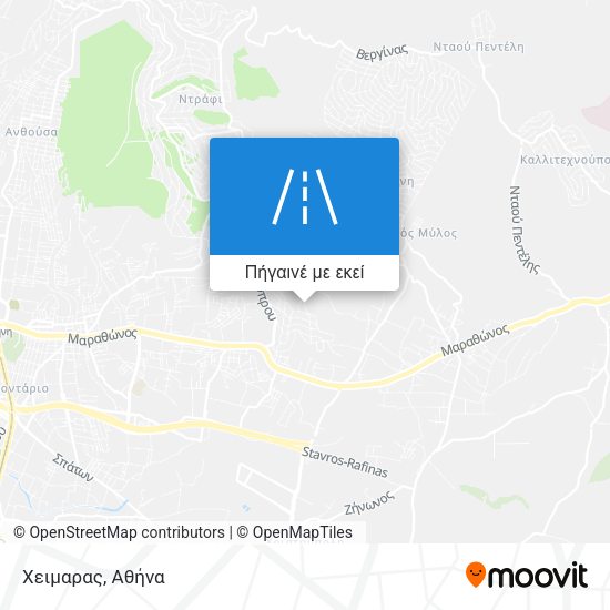 Χειμαρας χάρτης