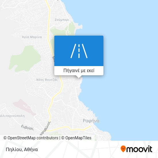 Πηλίου χάρτης
