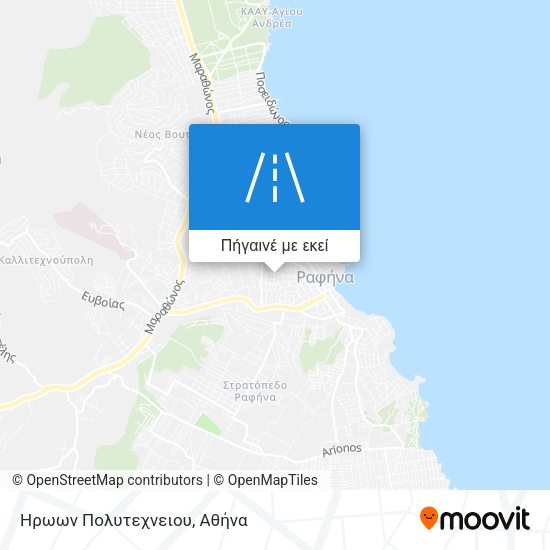 Ηρωων Πολυτεχνειου χάρτης