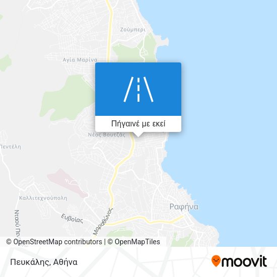 Πευκάλης χάρτης