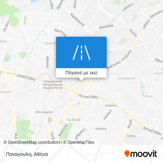 Παναγουλη χάρτης