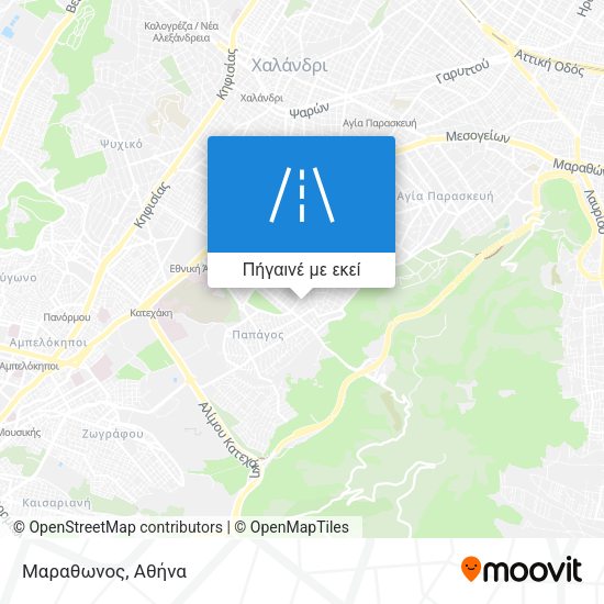 Μαραθωνος χάρτης