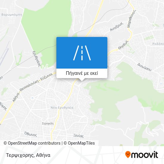 Τερψιχορης χάρτης