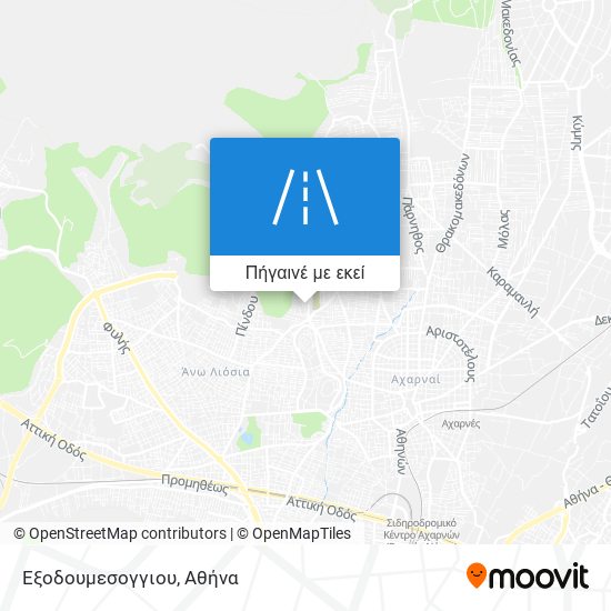 Εξοδουμεσογγιου χάρτης