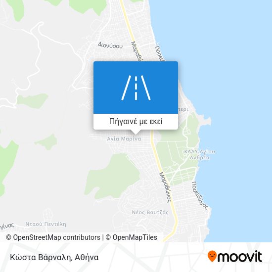 Κώστα Βάρναλη χάρτης