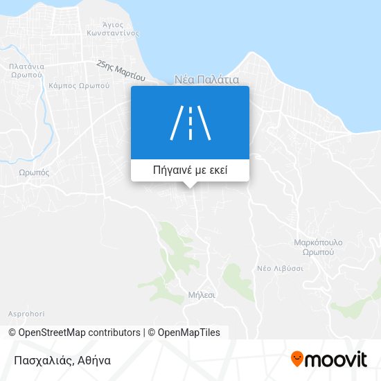 Πασχαλιάς χάρτης