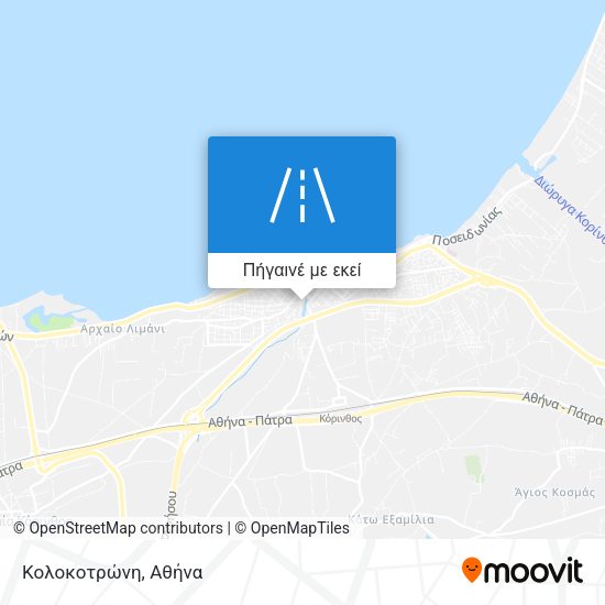 Κολοκοτρώνη χάρτης