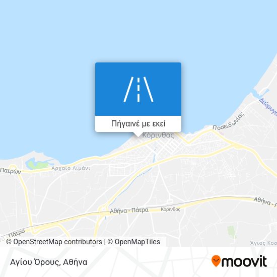 Αγίου Όρους χάρτης